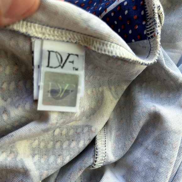 Diane Von Furstenburg Silk Wrap-Style Dress - Picture 7 of 12